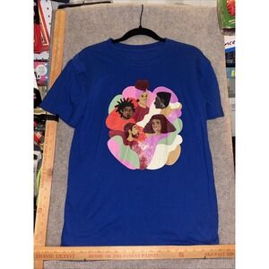 Black History Month T-Shirt Adult Small Graphic Print Short Sleeve Soft Blue